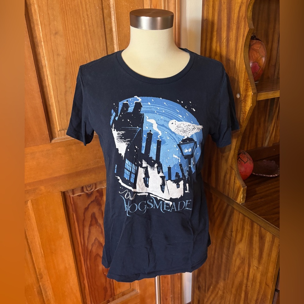 Next Level Apparel Navy Hogsmeade Graphic Tee